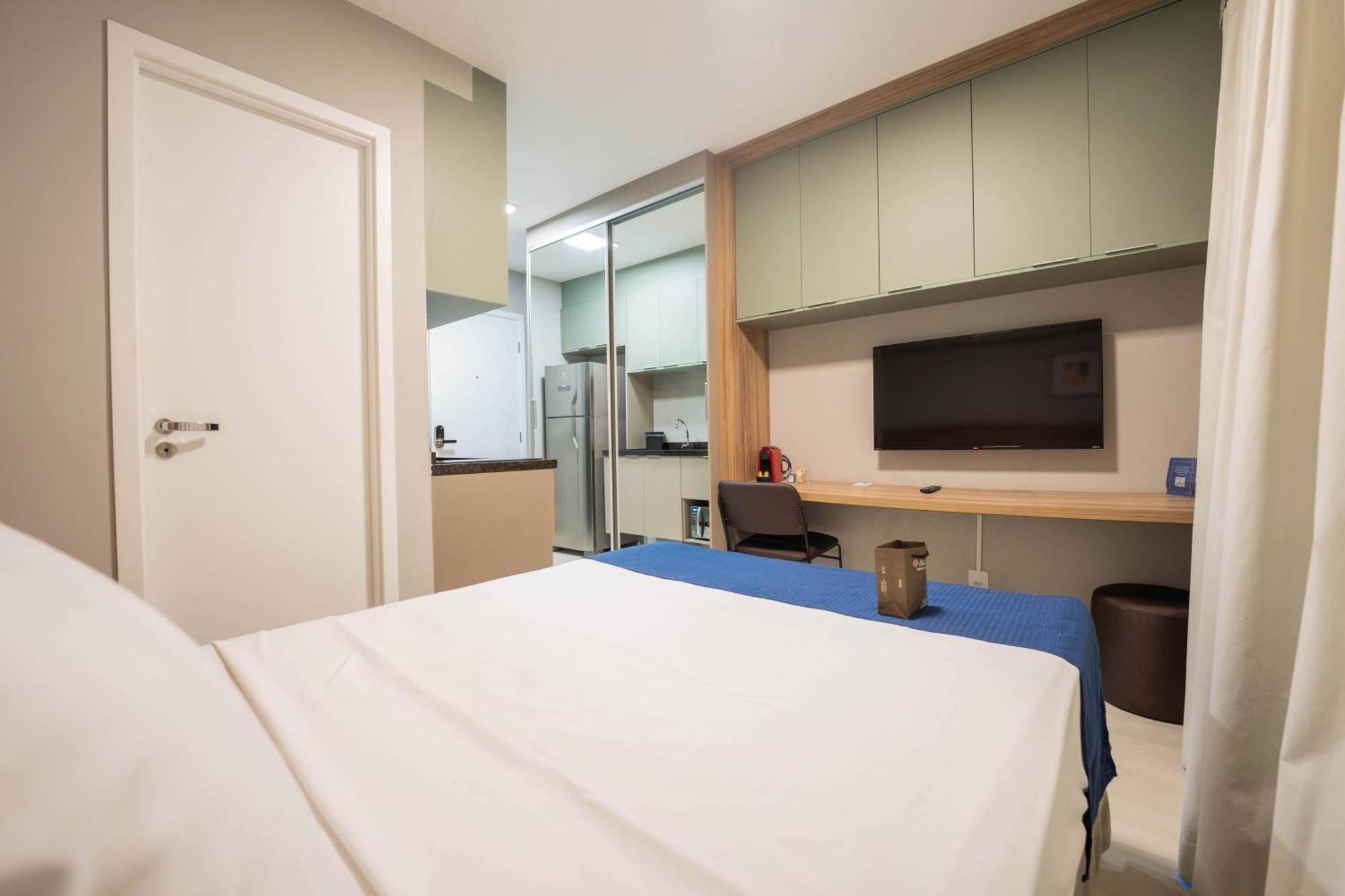 Apartamentos Studio Allure Moema - Com Cafe Da Manha Opcional, Recepcao E Valet 24 Horas São Paulo Habitación foto