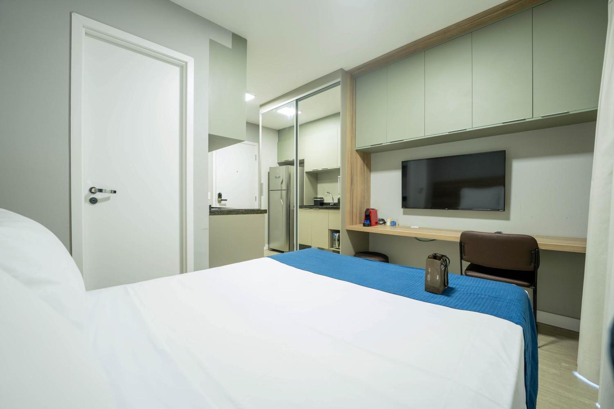 Apartamentos Studio Allure Moema - Com Cafe Da Manha Opcional, Recepcao E Valet 24 Horas São Paulo Habitación foto